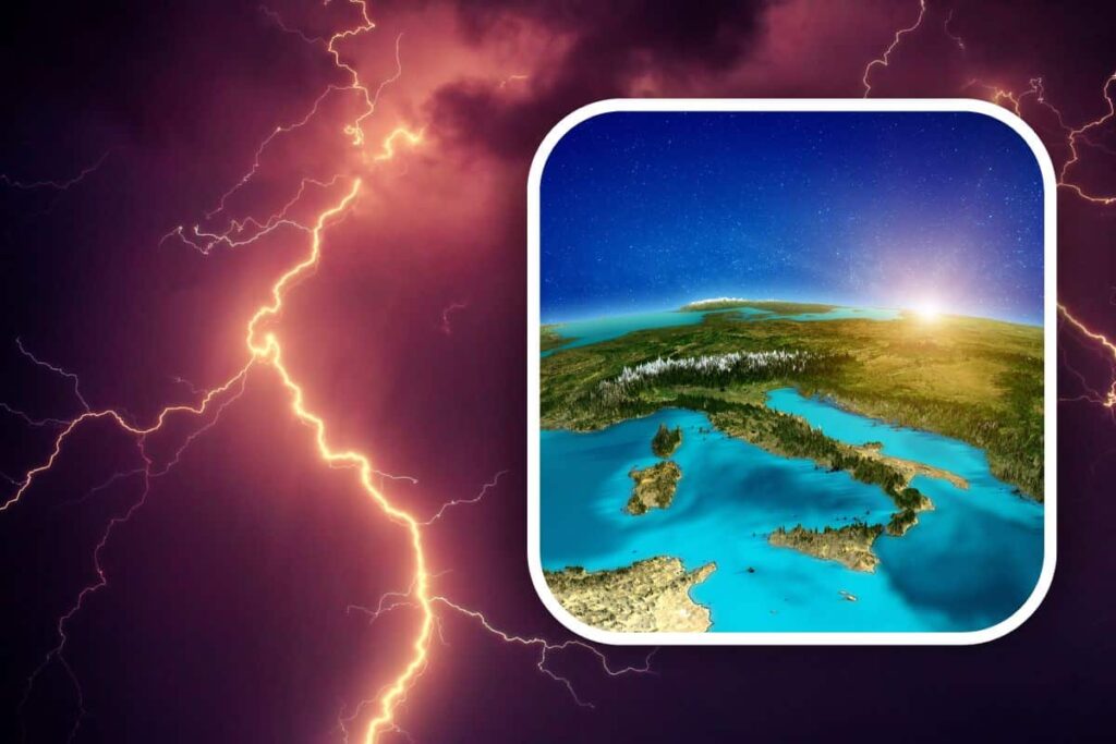 meteo la settimana inizia malissimo